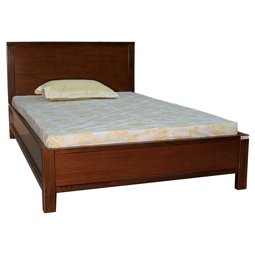Buy modern engineered wood bed 66x78 inches stylish durable design